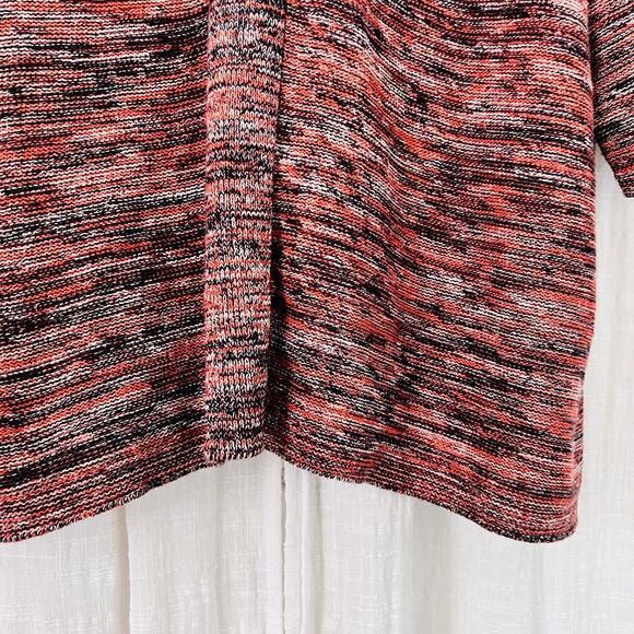 Pure Jill Red Knitted Oversize Cozy Super Soft Cardigan Sweater - Medium - Picture 4 of 9